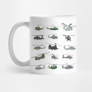 American Military Helicopters Mug